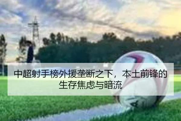 中超射手榜外援垄断之下，本土前锋的生存焦虑与暗流